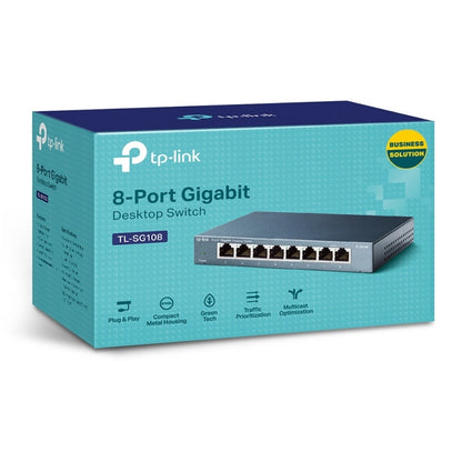 TP-LINK Switch de 8 Puertos Gigabit para Escritorio No Administrable