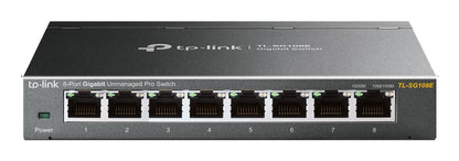 Conmutador Ethernet TP-Link TL-SG108E | 8 Puertos, 10/100/1000 Mbps