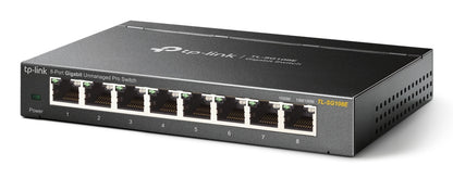 Conmutador Ethernet TP-Link TL-SG108E | 8 Puertos, 10/100/1000 Mbps