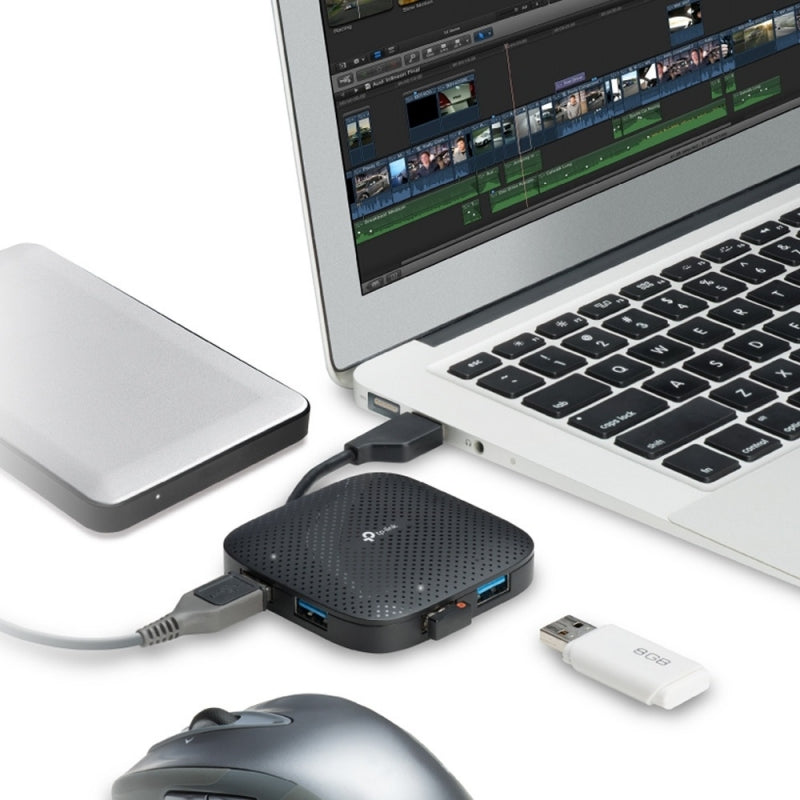 TP-LINK Hub Portátil de 4 Puertos USB 3.0