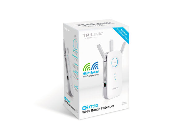 Repetidor de WIFI TP-Link RE450 | Doble Banda AC1750, Cobertura Ampliada