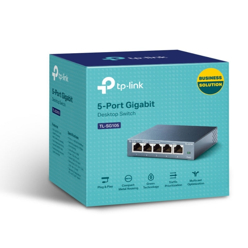 TP-LINK Switch de 5 Puertos Gigabit para Escritorio No Administrable