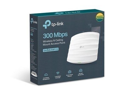 TP-LINK Access Point Inalambrico de Montaje en Techo Inalámbrico N de 300 Mbps