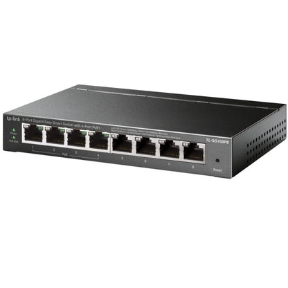 TP-LINK Easy Smart Switch Gigabit de 8 Puertos con 4 Puertos Poe