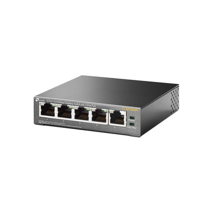 TP-LINK Switch de Escritorio de 5 Puertos a 10/100 Mbps con Poe en 4 Puertos