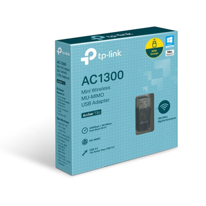 Adaptador USB TP-Link Archer T3U | Inalámbrico AC1300, MU-MIMO