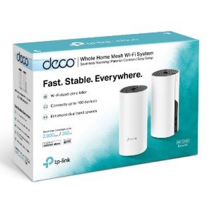 TP-LINK Solución para Hogar Inteligente WIFI Mesh Deco M4 de 1 Pieza Ac1200