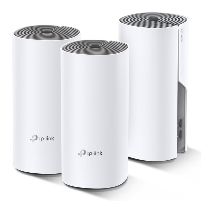 Router WiFi Mesh TP-Link Deco E4 (3-Pack) | AC1200, Cobertura Amplia