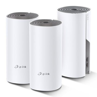 Router WiFi Mesh TP-Link Deco E4 (3-Pack) | AC1200, Cobertura Amplia