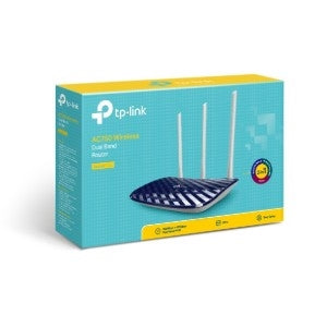 TP-LINK Router de Doble Banda Ac750, 433 Mbps en 5 Ghz y 300 Mbps en 2.4 Ghz