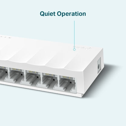 TP-LINK Switch No Administrable de 8 Puertos Fast Ethernet 10/100.