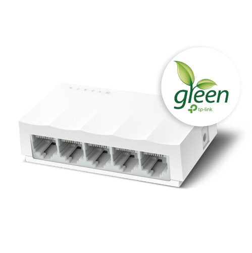 TP-LINK Switch No Administrable de 5 Puertos Fast Ethernet 10/100.