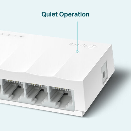 TP-LINK Switch No Administrable de 5 Puertos Fast Ethernet 10/100.