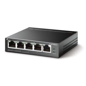 TP-LINK Switch de Escritorio de 5 Puertos a 10/100 Mbps con Poe en 4 Puertos