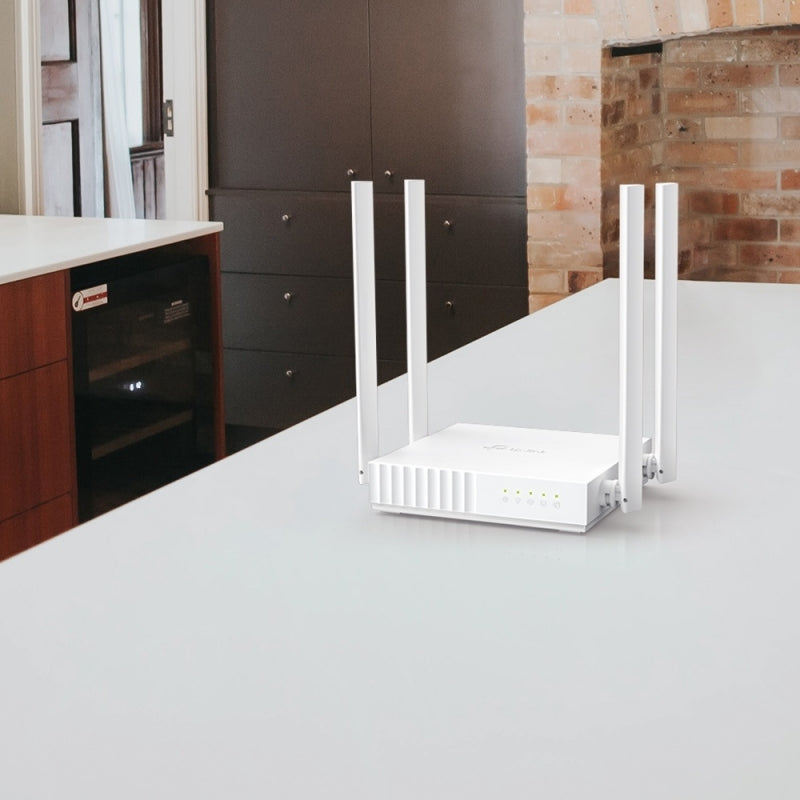 Router TP-Link ARCHER C24 | Doble Banda AC750, 433 Mbps en 5 GHz
