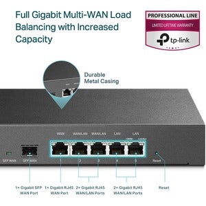 Router TP-Link ER7206 | VPN, Balanceador de Carga Gigabit MULTI-WAN