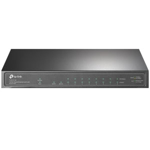 TP-LINK Switch de Escritorio Gigabit de 10 Puertos con Poe + de 8 Puertos