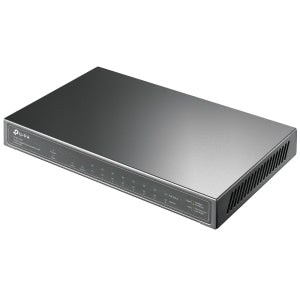 TP-LINK Switch de Escritorio Gigabit de 10 Puertos con Poe + de 8 Puertos