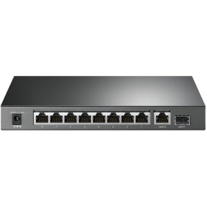 TP-LINK Switch de Escritorio Gigabit de 10 Puertos con Poe + de 8 Puertos