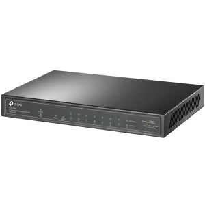 TP-LINK Switch de Escritorio Gigabit de 10 Puertos con Poe + de 8 Puertos