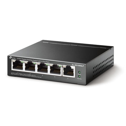 TP-LINK Switch de Escritorio Gigabit de 5 Puertos con 4 Puertos Poe+