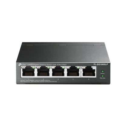 TP-LINK Switch de Escritorio Gigabit de 5 Puertos con 4 Puertos Poe+