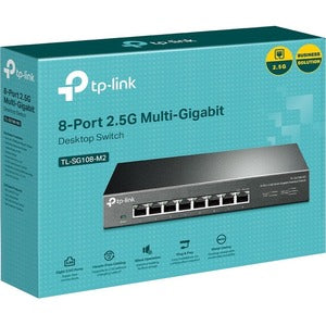 Switch TP-Link TL-SG108-M2 | 8 Puertos, Multi Gigabit a 2.5G