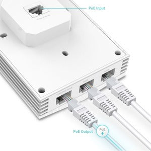 Punto de Acceso Inalámbrico TP-Link EAP655-WALL | Banda Dual, 574 Mbit/s, Gigabit Ethernet