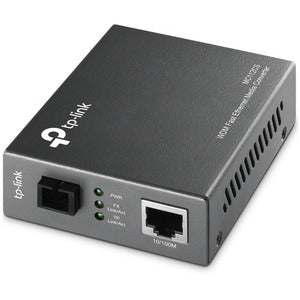 TP-LINK Mc112cs Transceptor/convertidor de Medio - 2 Puerto(s) - 1 X Red (rj-45) - 1 X Sc - Par Trenzado, Fibra Óptica - Unimodal - Fast Ethernet - 10/100base-tx, 100BASE-FX - 20km - Adaptador Ca -