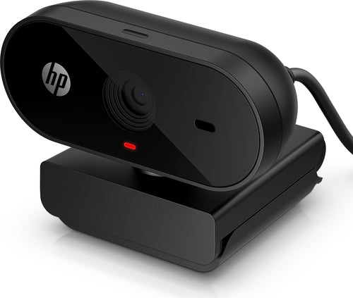 Camara Web FHD Hp 325 para Transmisión Full HD 1080 de 30 Cuadros Por Segundo con Resolución de 5mp, Rotación de 360°, Conexión USB-A de 1.5 Metros, Sistemas Operativos Compatibles: Windows 11,