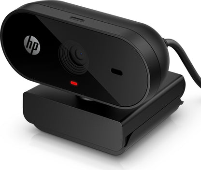 Camara Web FHD Hp 325 para Transmisión Full HD 1080 de 30 Cuadros Por Segundo con Resolución de 5mp, Rotación de 360°, Conexión USB-A de 1.5 Metros, Sistemas Operativos Compatibles: Windows 11,