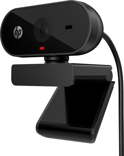 Camara Web FHD Hp 325 para Transmisión Full HD 1080 de 30 Cuadros Por Segundo con Resolución de 5mp, Rotación de 360°, Conexión USB-A de 1.5 Metros, Sistemas Operativos Compatibles: Windows 11,