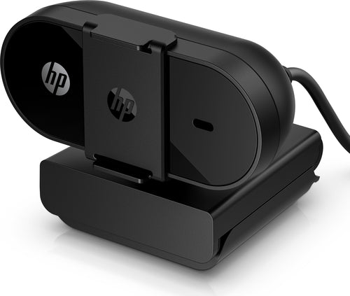 Camara Web FHD Hp 325 para Transmisión Full HD 1080 de 30 Cuadros Por Segundo con Resolución de 5mp, Rotación de 360°, Conexión USB-A de 1.5 Metros, Sistemas Operativos Compatibles: Windows 11,