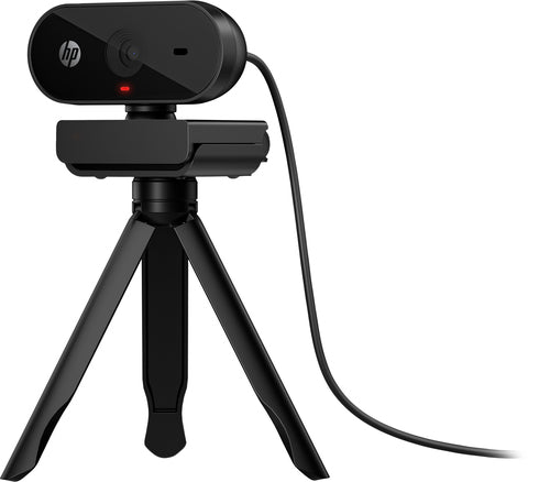 Camara Web FHD Hp 325 para Transmisión Full HD 1080 de 30 Cuadros Por Segundo con Resolución de 5mp, Rotación de 360°, Conexión USB-A de 1.5 Metros, Sistemas Operativos Compatibles: Windows 11,