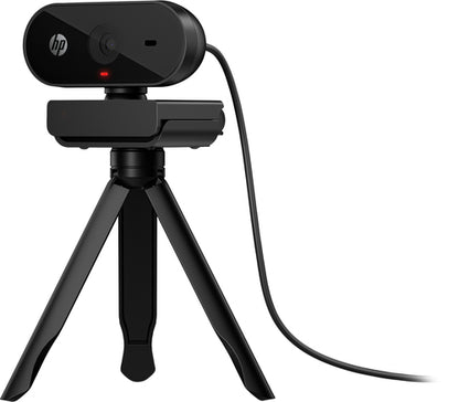 Camara Web FHD Hp 325 para Transmisión Full HD 1080 de 30 Cuadros Por Segundo con Resolución de 5mp, Rotación de 360°, Conexión USB-A de 1.5 Metros, Sistemas Operativos Compatibles: Windows 11,
