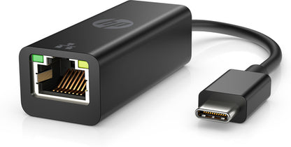 Adaptador HP G2 USB-C a RJ45 | Plug-and-Play, Velocidades Hasta Gigabit Ethernet