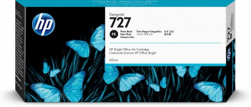 Hp 727 Negro Foto 300ml Tinta Amplio Formato F9j79a