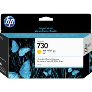 Cartucho de Tinta Hp 730 Inyección de Tinta - Amarillo - Original - 1 Solamente - Inyección de Tinta - 1 Solamente