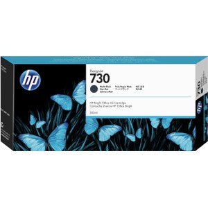 Hp 730 Negro Matte 300ml Tinta Amplio Formato P2v71a