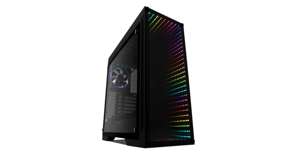 Gabinete Game Factor CSG601 | Full ATX, Cristal RGB