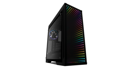 Gabinete Game Factor CSG601 | Full ATX, Cristal RGB