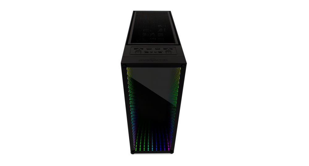 Gabinete Game Factor CSG601 | Full ATX, Cristal RGB