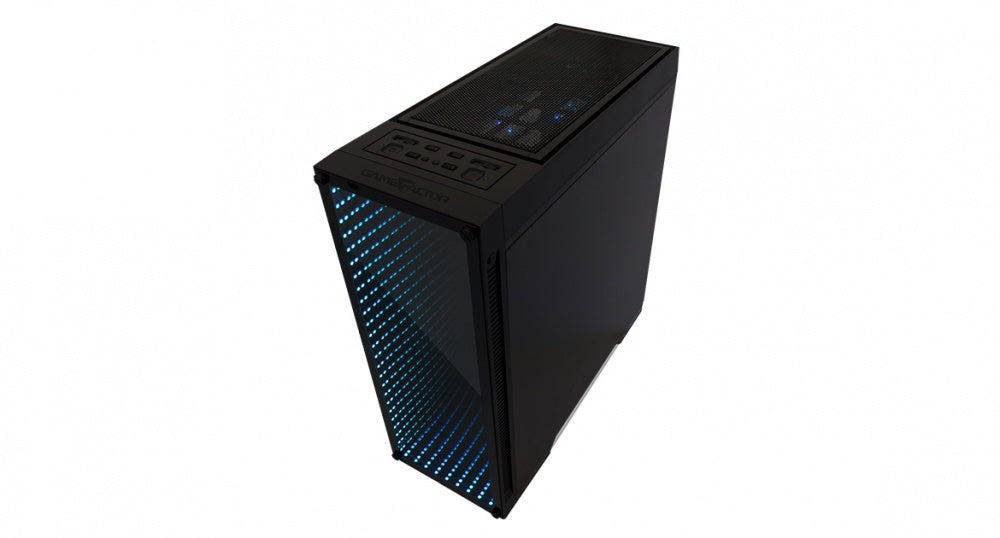 Gabinete Game Factor CSG601 | Full ATX, Cristal RGB
