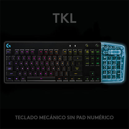Teclado Mecánico Logitech 920-009388 | Retroiluminación RGB, Switches Mecánicos