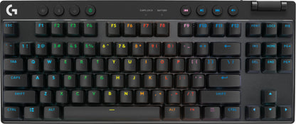 Teclado Inalámbrico Logitech Pro X TKL | Mecánico, Retroiluminación RGB