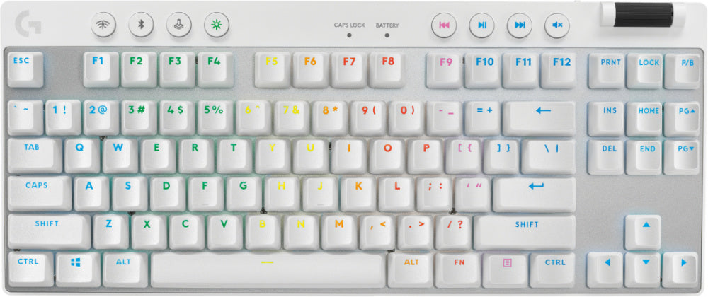 Teclado Inalámbrico Logitech Pro X TKL | Retroiluminación RGB, Diseño Compacto