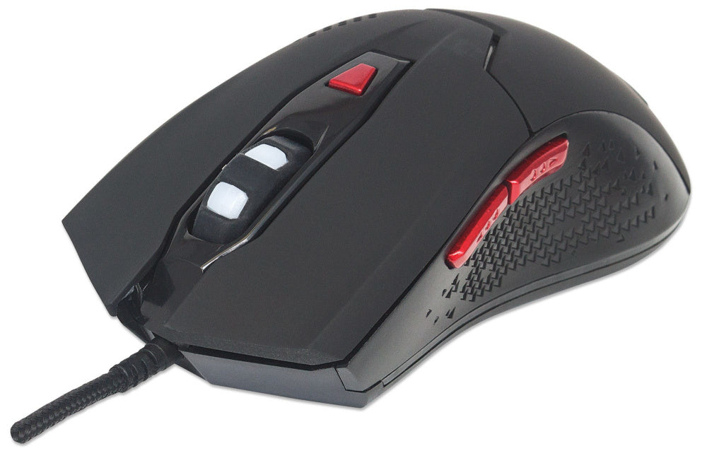 Mouse Óptico Gaming Intellinet 176071 | 2400 DPI, 6 Botones