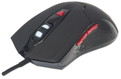 Mouse Óptico Gaming Intellinet 176071 | 2400 DPI, 6 Botones