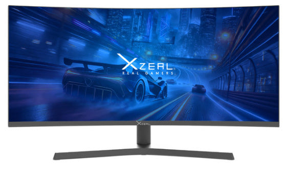 Monitor Xzeal Gamer 34" XZMO342B | Curvo VA WQHD, 165Hz