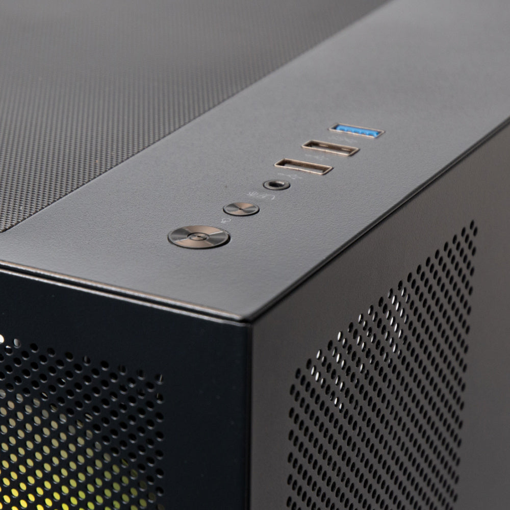 Gabinete Xzeal XZGAMC1B | M-ATX/ITX, 3 Ventiladores RGB